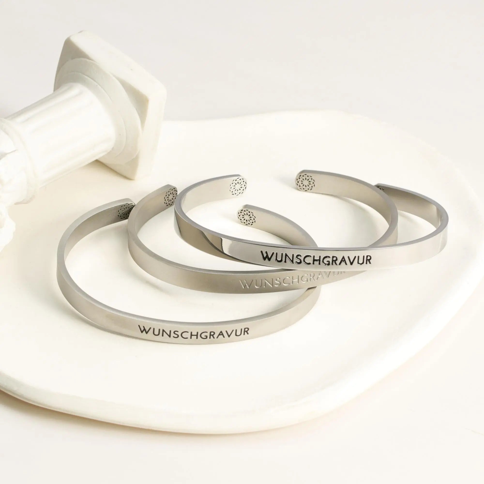 Bangle with custom engraving