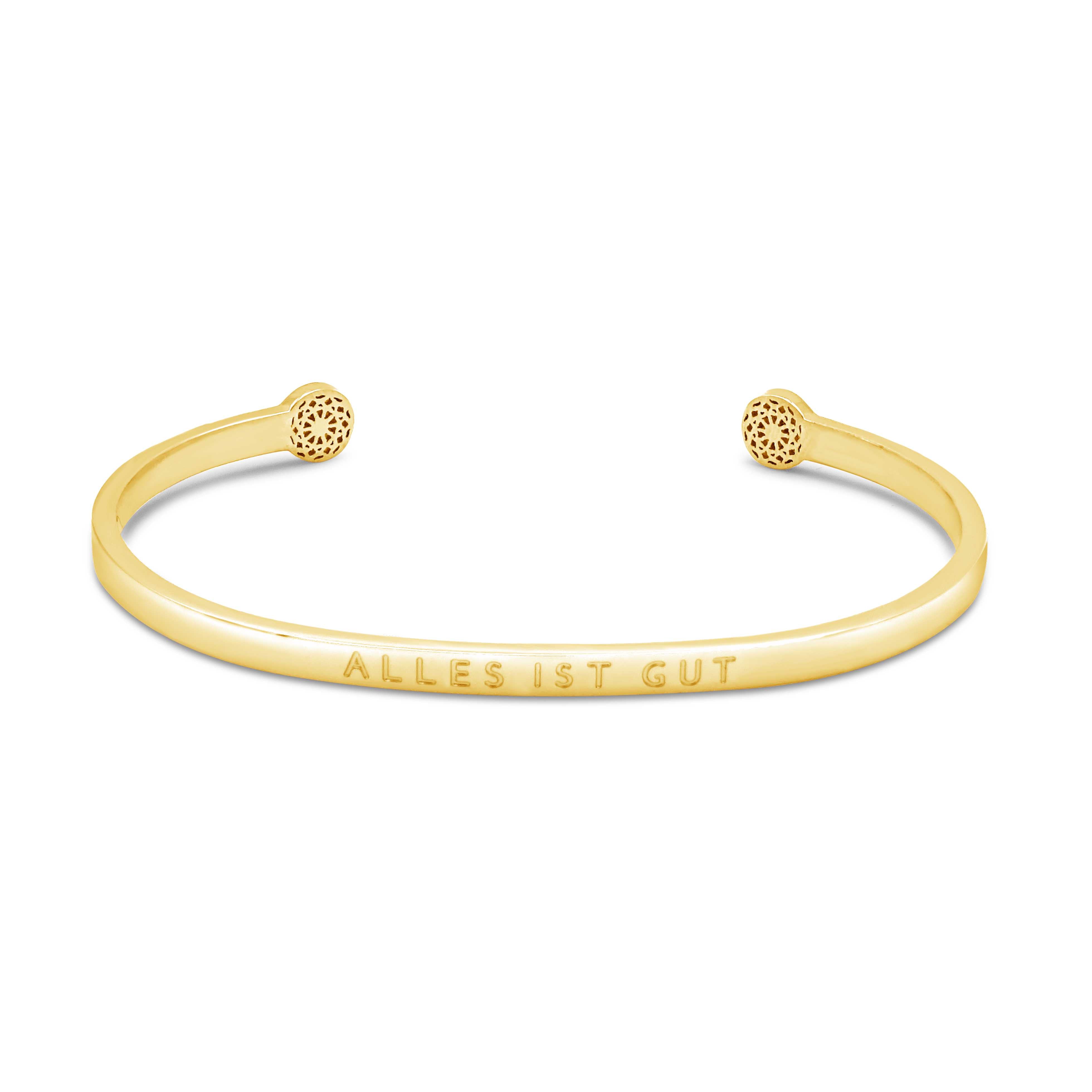 Alles ist gut - Blind Armreif Simple Pledge