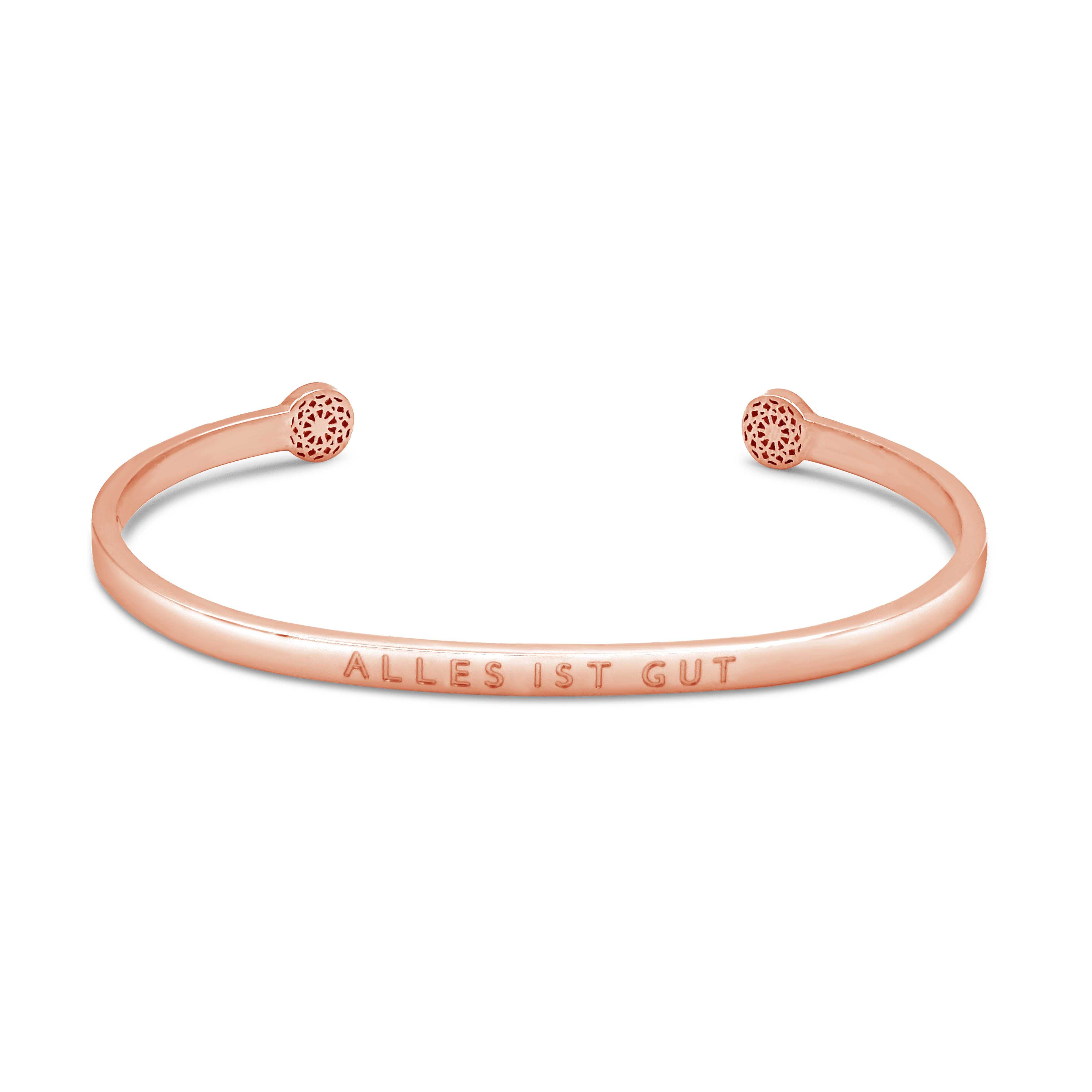 Alles ist gut - Blind Armreif Simple Pledge