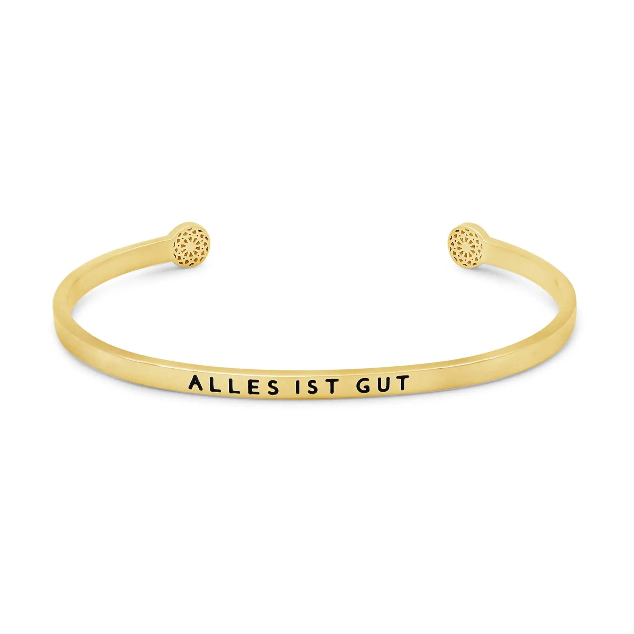 Alles ist gut Armreif Simple Pledge