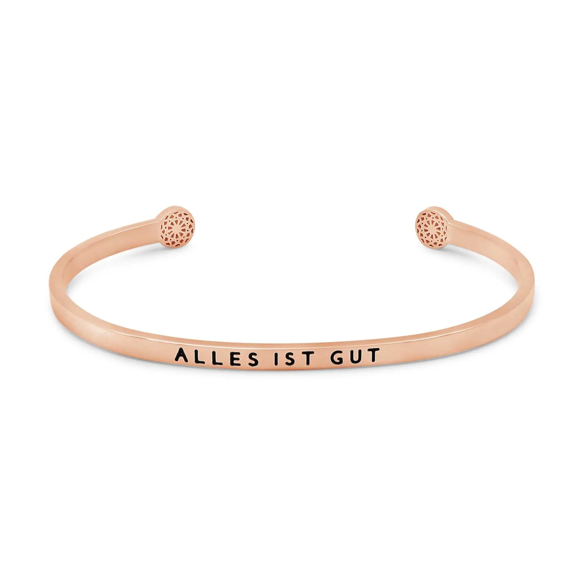 Alles ist gut Armreif Simple Pledge
