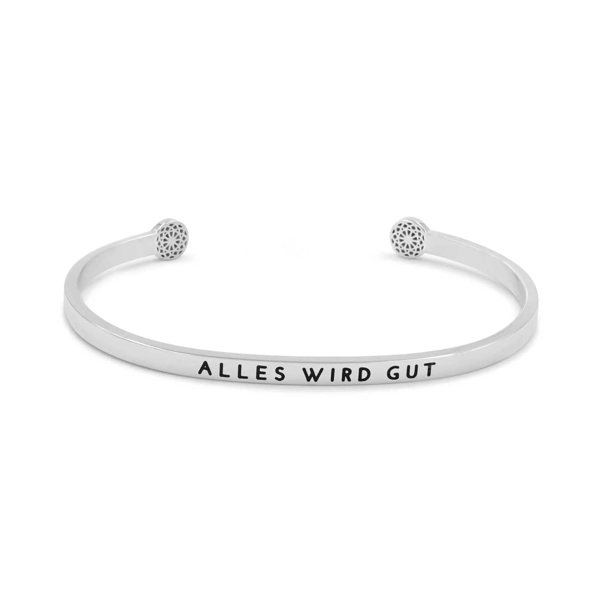Alles wird gut Armreif Simple Pledge