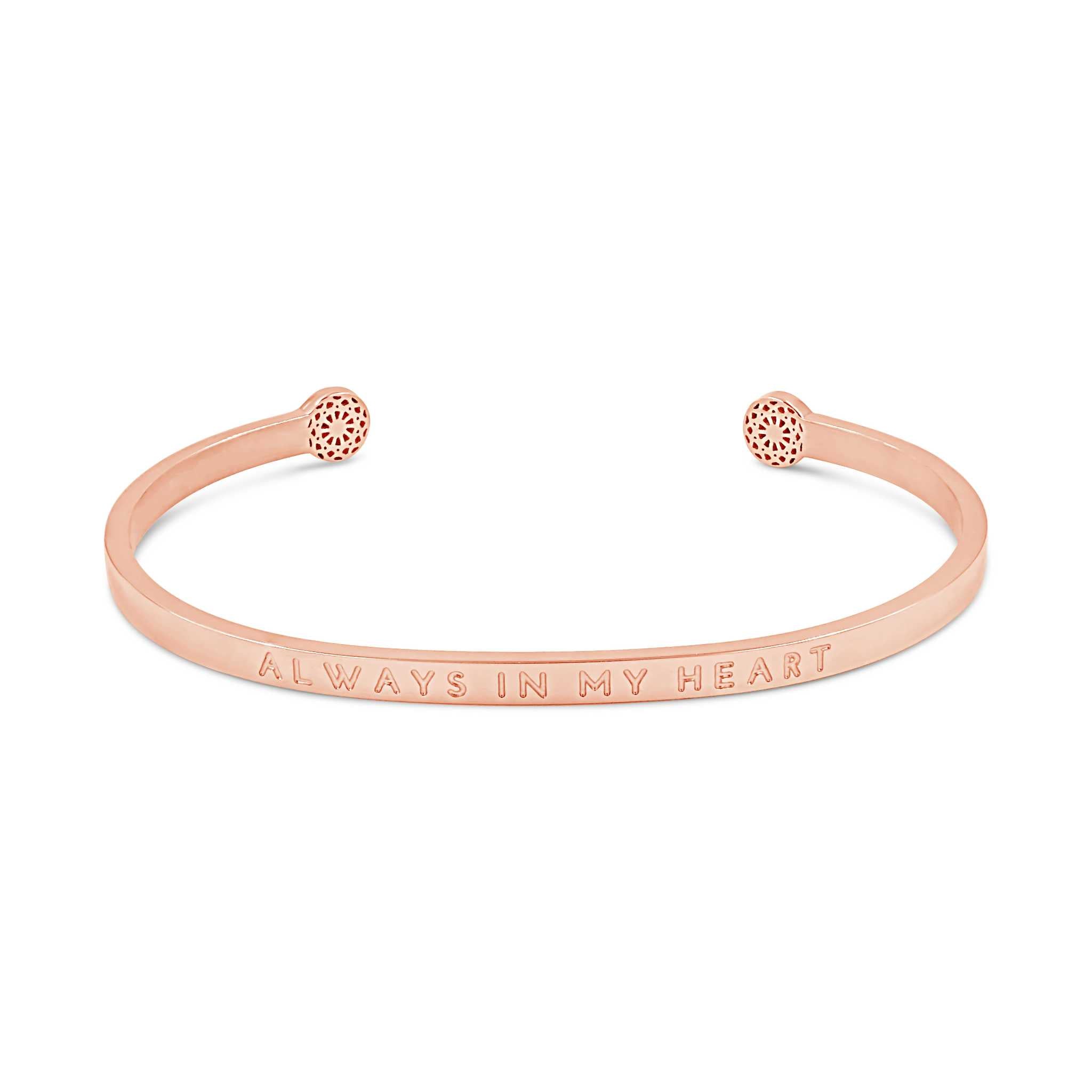 Always in my Heart - Blind Armreif Simple Pledge