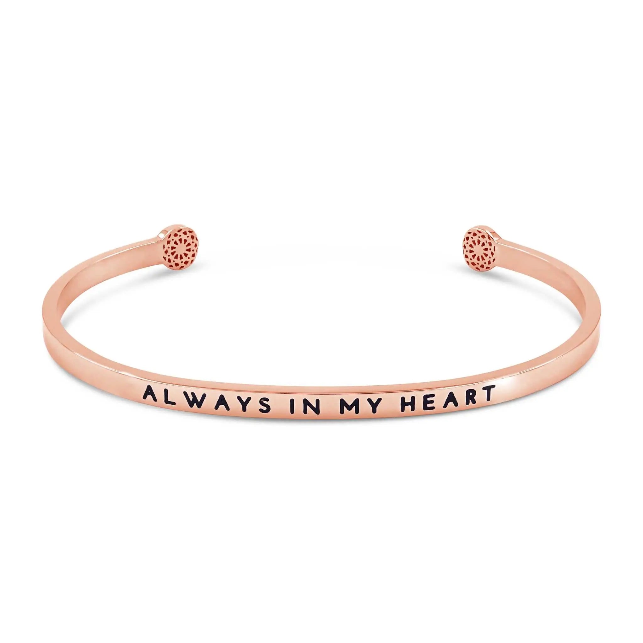 Always in my Heart Armreif Simple Pledge