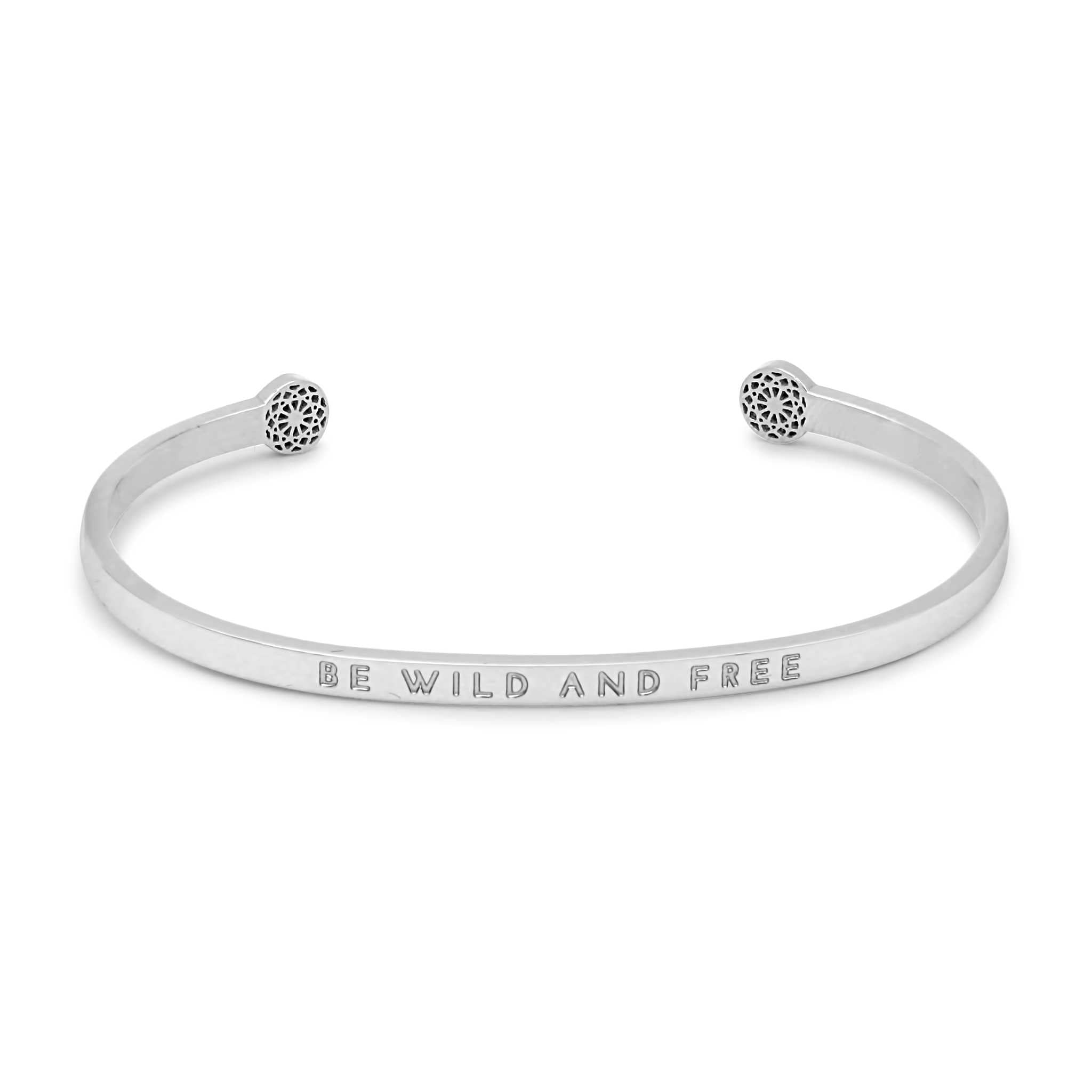 Be Wild and Free - Blind Armreif Simple Pledge