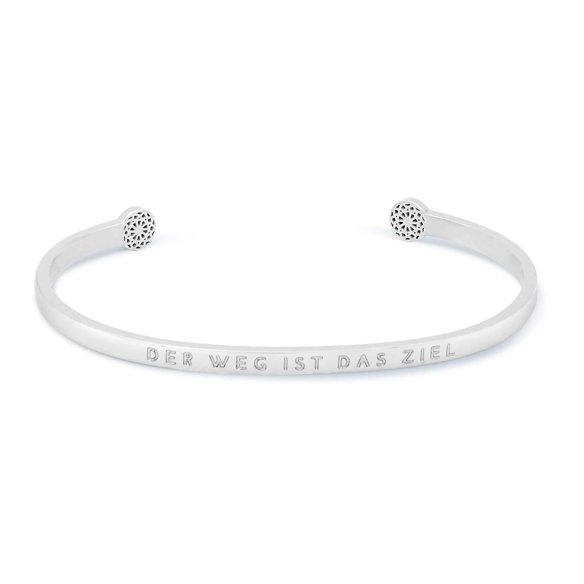 Der Weg ist das Ziel - Blind Armreif Simple Pledge