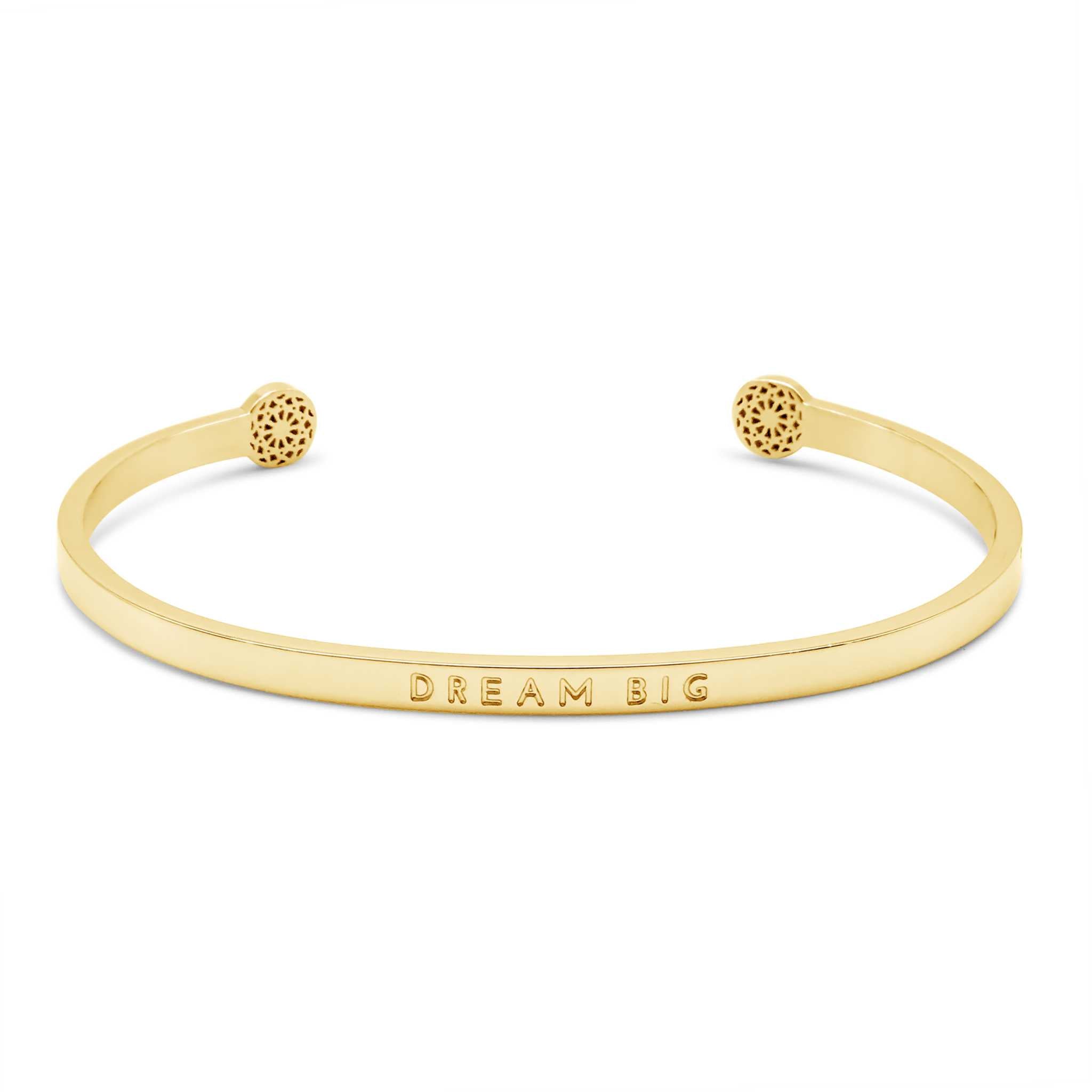 Dream Big Blind Armreif Simple Pledge