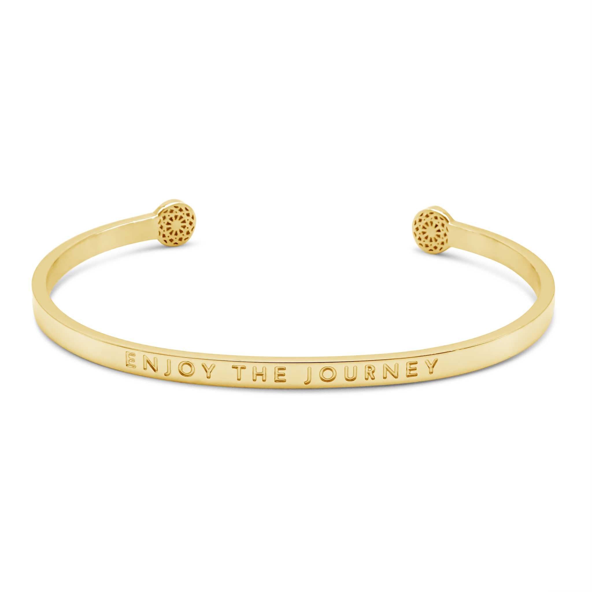 Enjoy the Journey Blind Armreif Simple Pledge