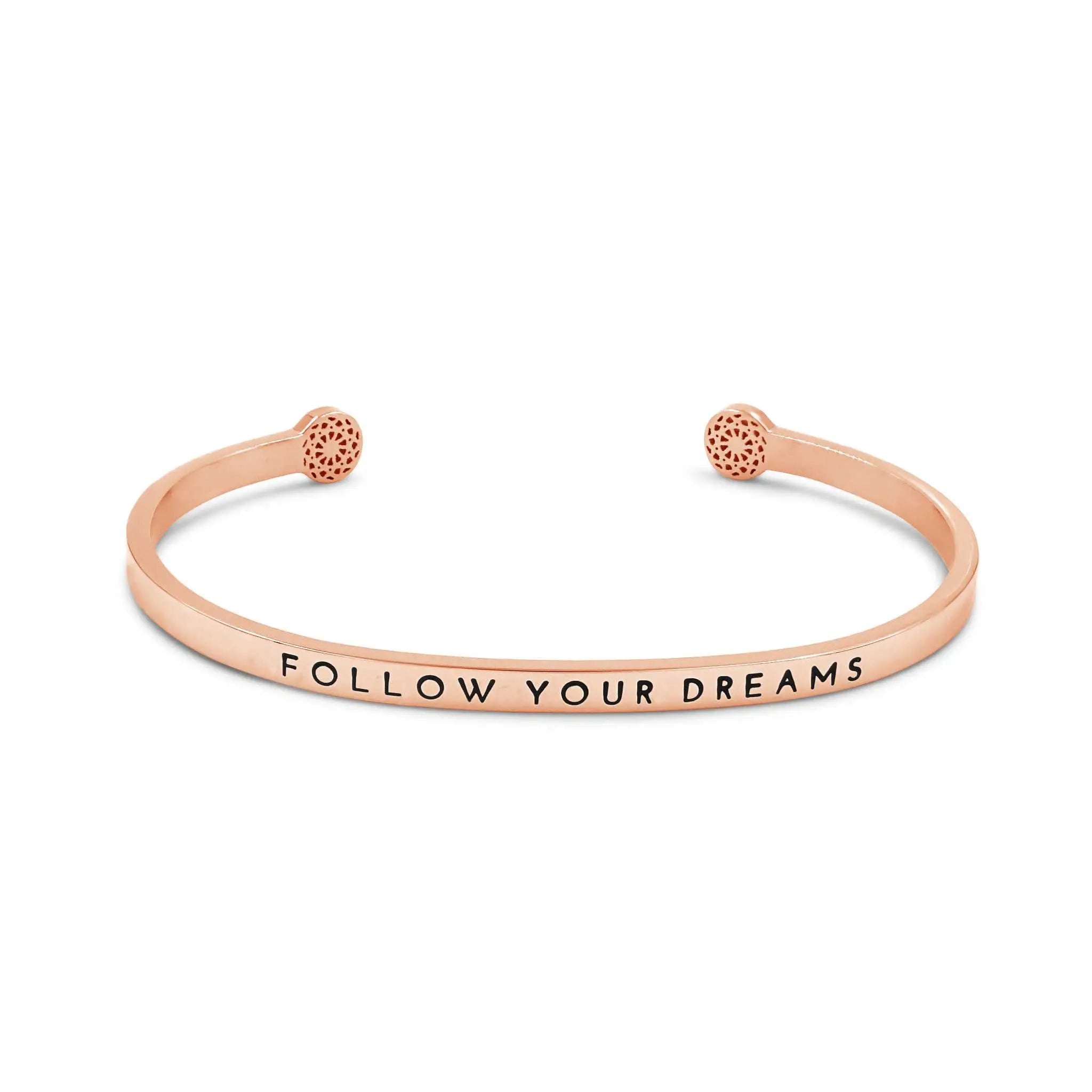Follow your Dreams Armreif Simple Pledge