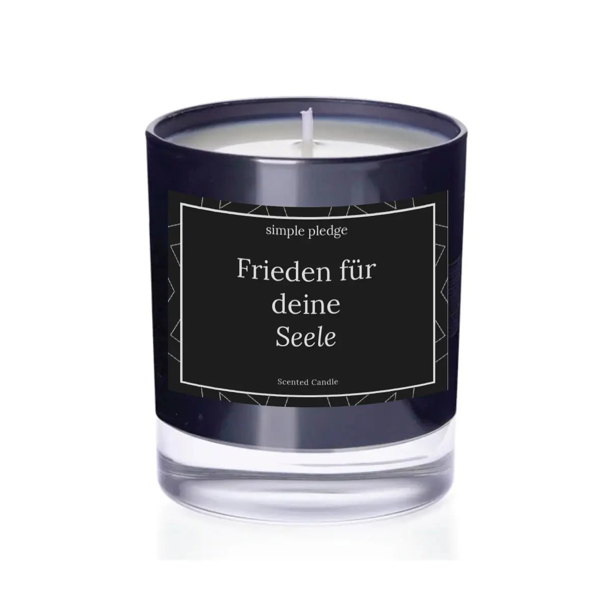 Frieden für deine Seele - Duftkerze Duftkerze mit Spruch Simple Pledge