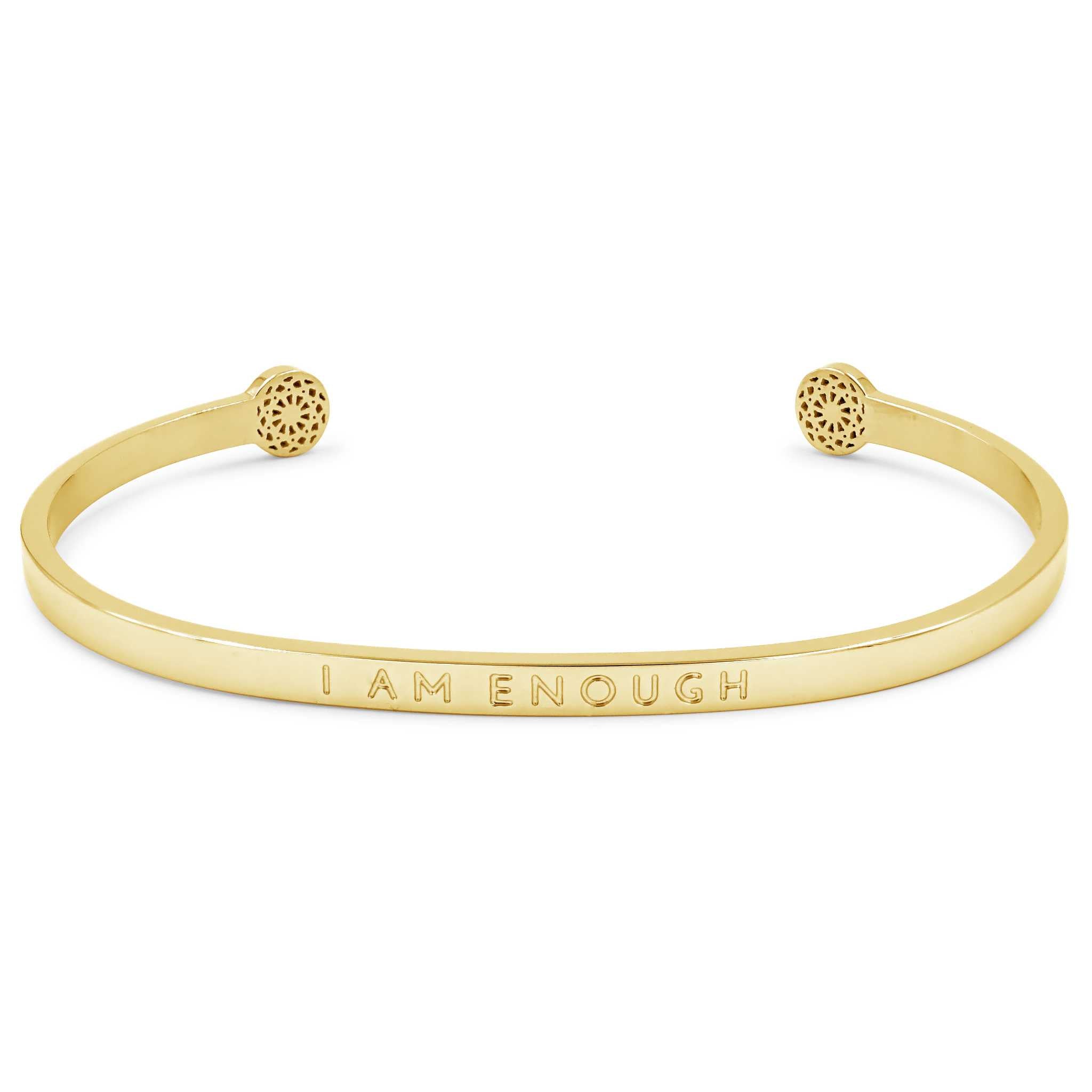 I am Enough - Blind Armreif Simple Pledge