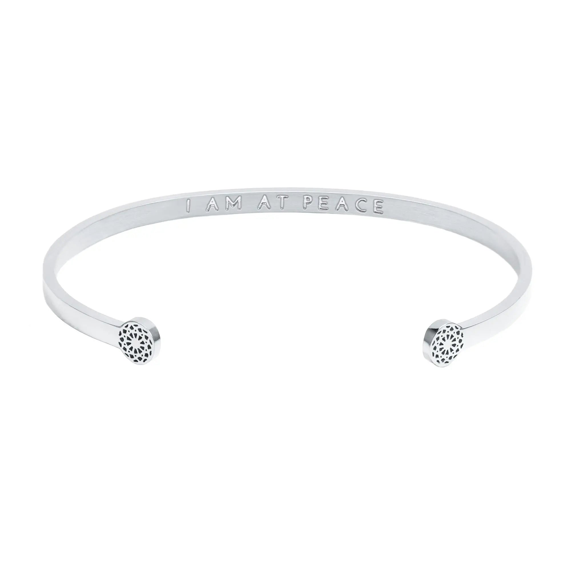 I am at peace - Blind Armreif Simple Pledge