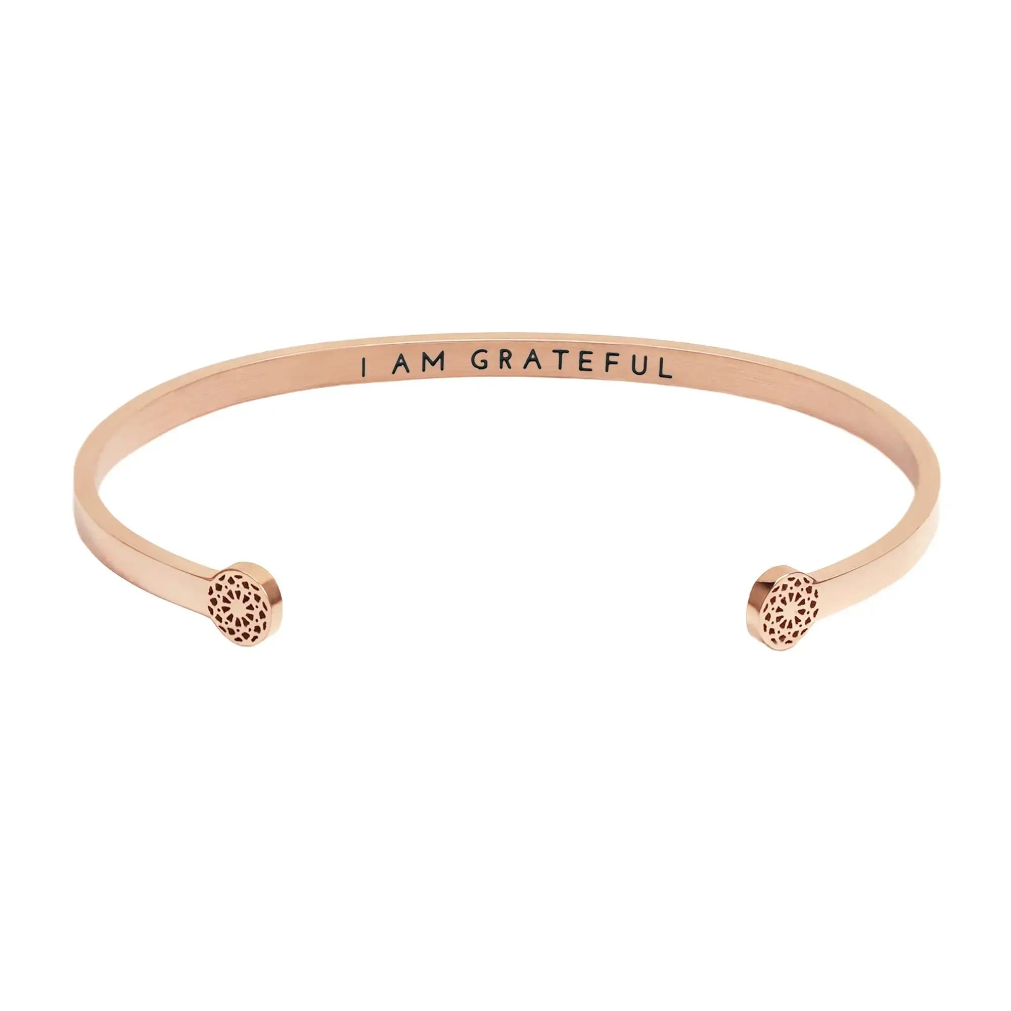 I am grateful Armreif Simple Pledge