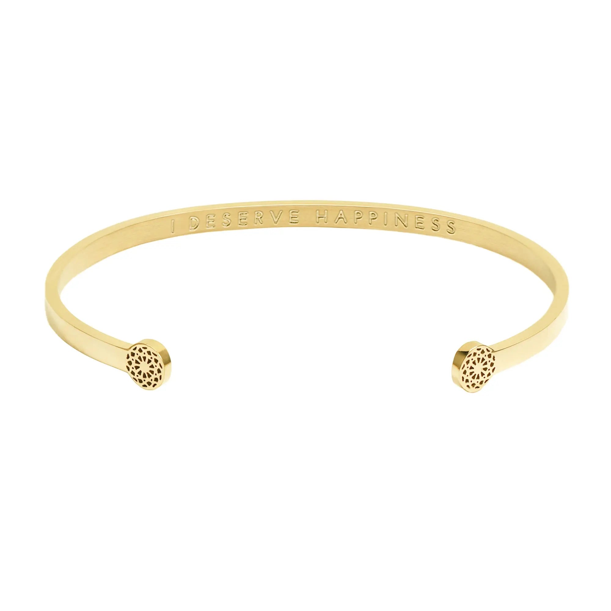 I deserve happiness - Blind Armreif Simple Pledge