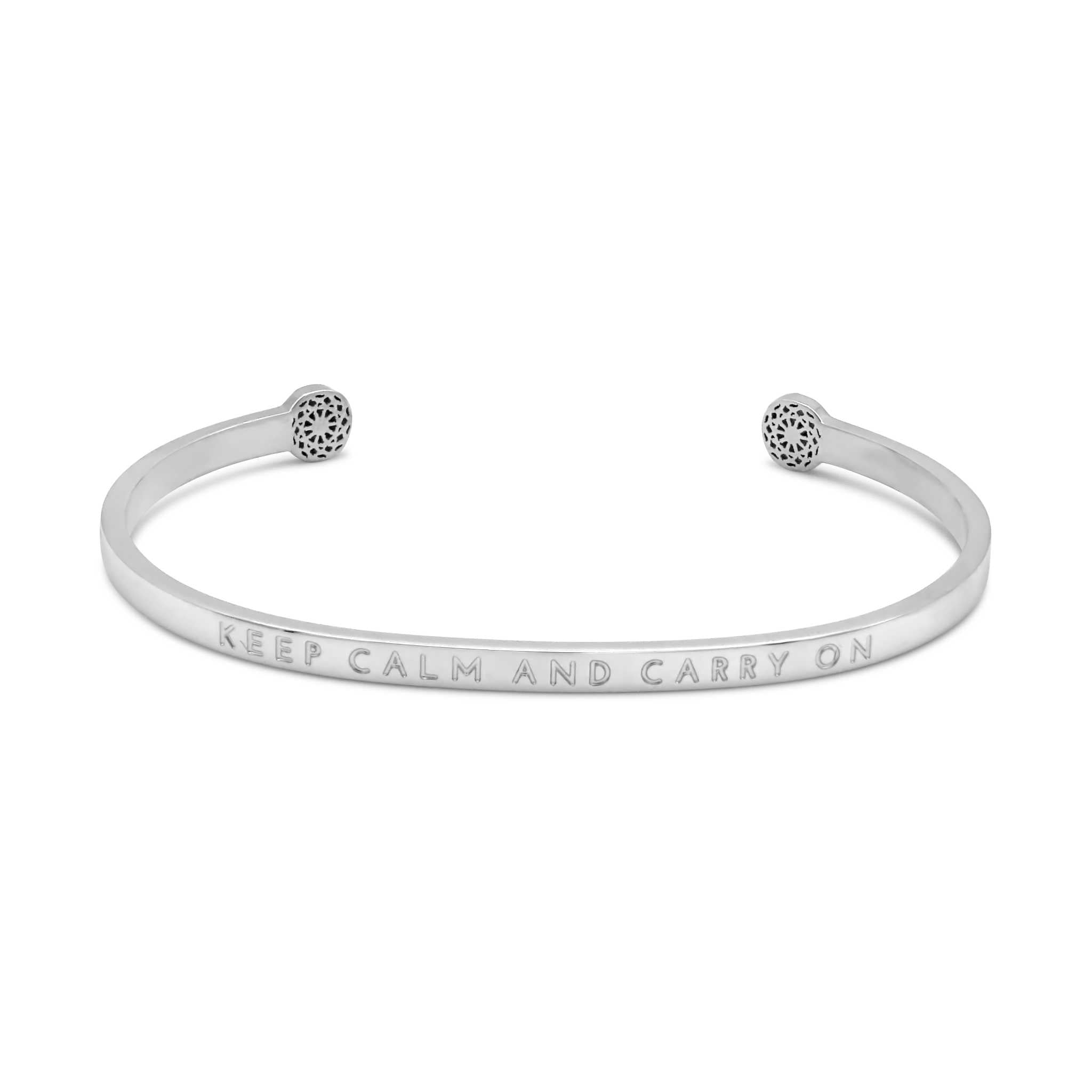 Keep Calm and Carry On - Blind Armreif Simple Pledge