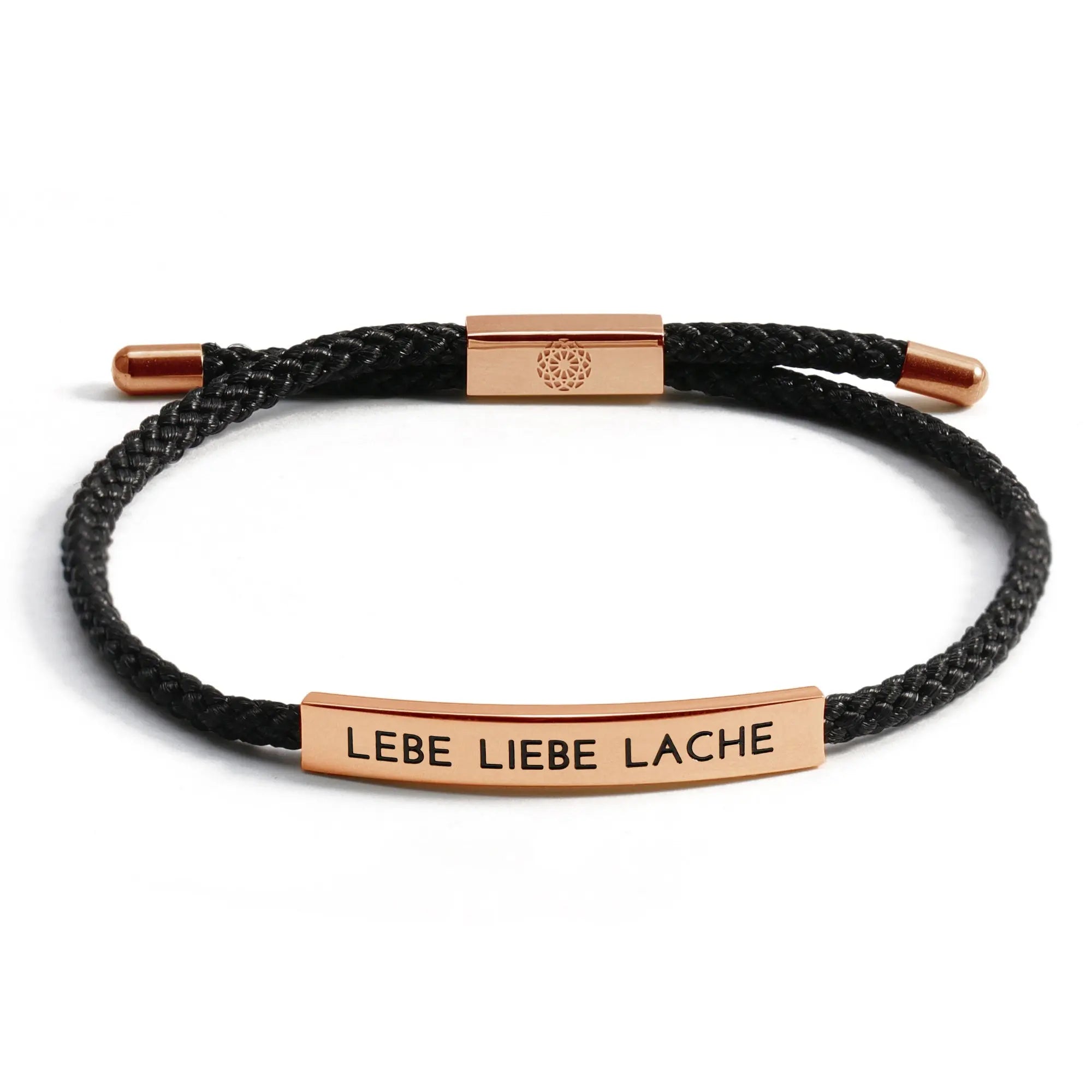 Lebe Liebe Lache Armband Seilarmband Simple Pledge