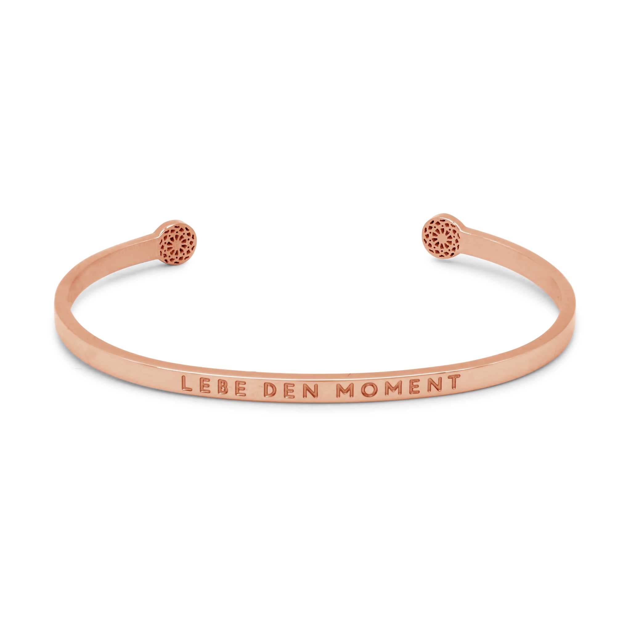 Lebe den Moment - Blind Armreif Simple Pledge