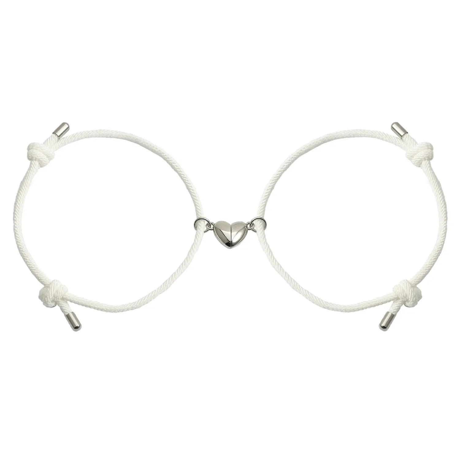 Magnetische Herz-Armbänder (Weiß) Armband Joybands
