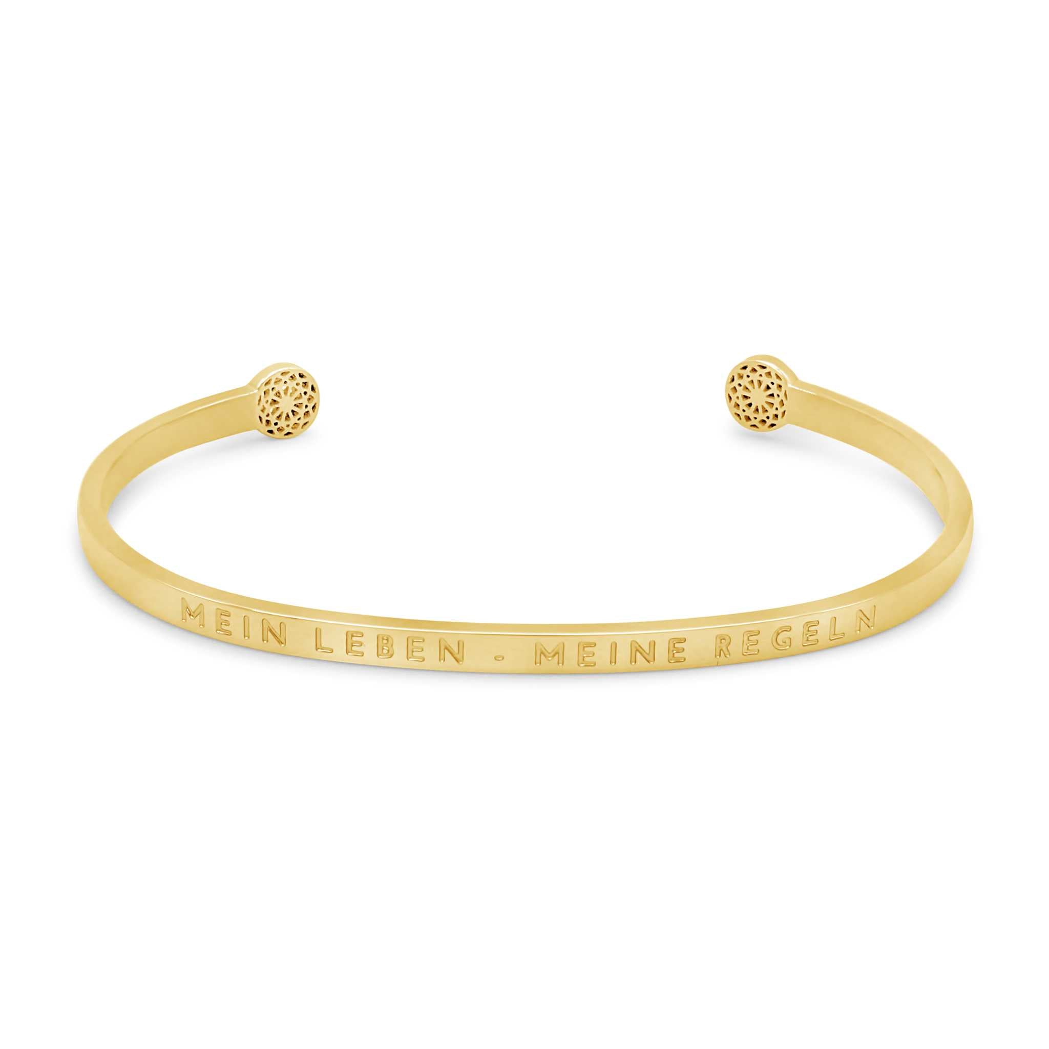 Mein Leben - Meine Regeln - Blind Armreif Simple Pledge