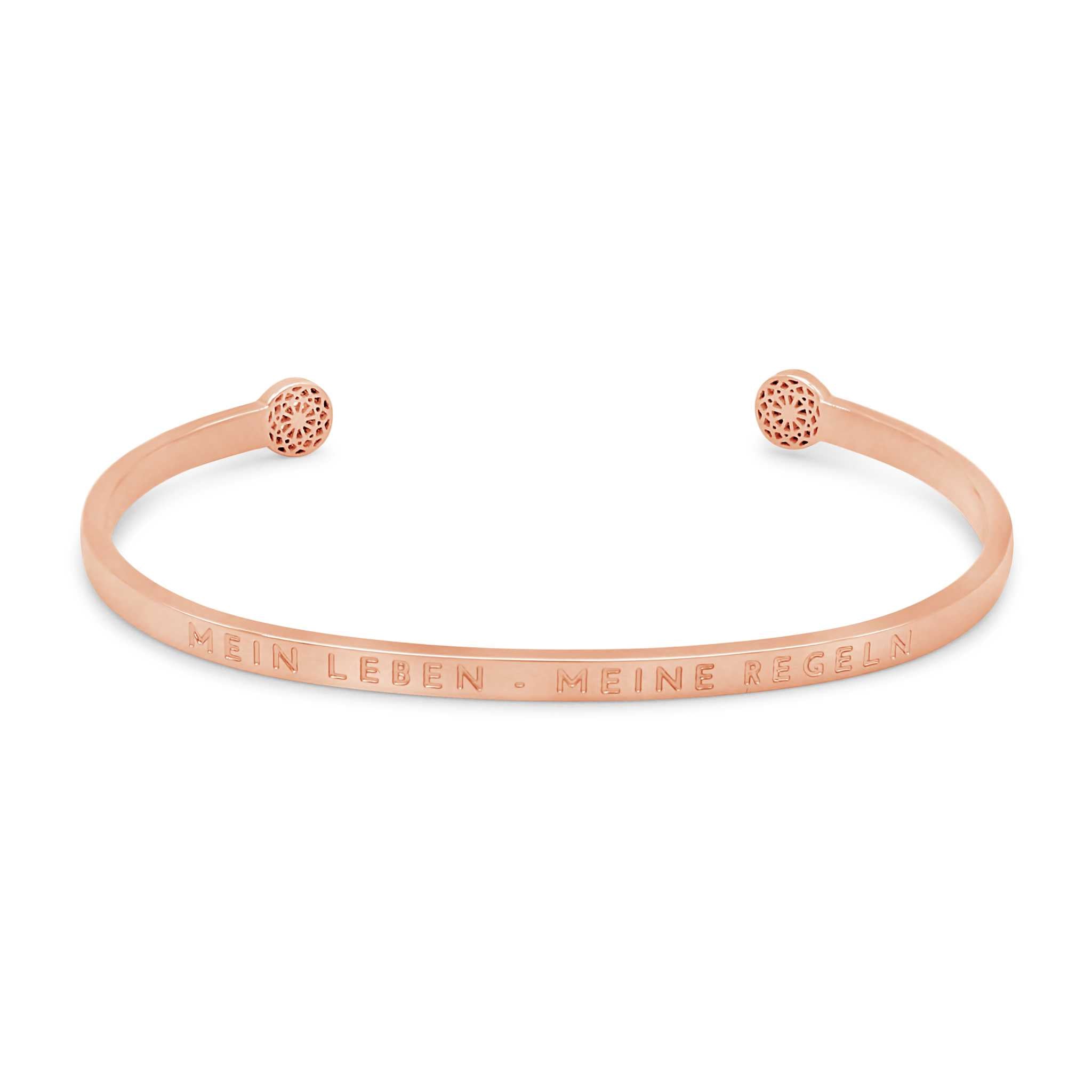 Mein Leben - Meine Regeln - Blind Armreif Simple Pledge