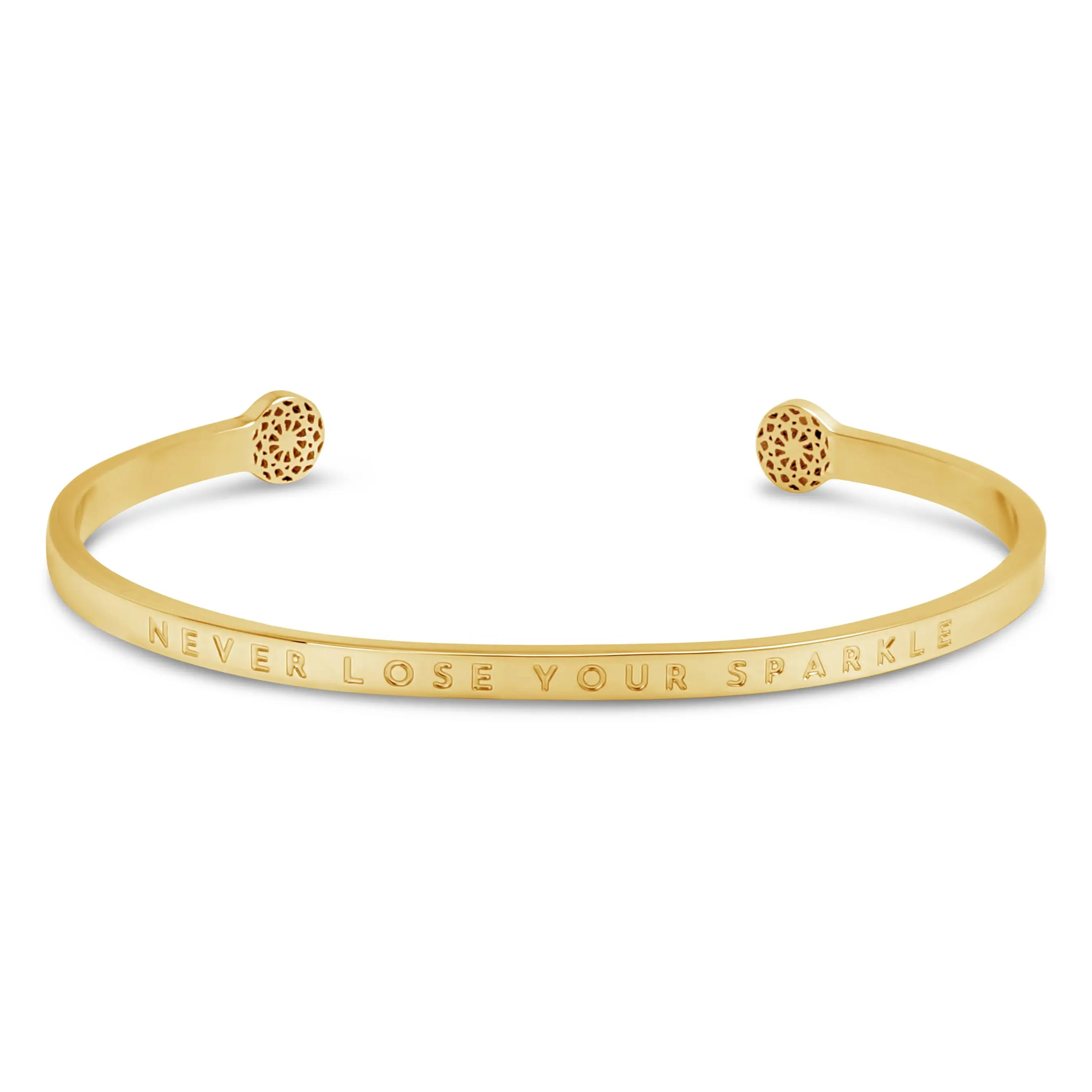 Never Lose Your Sparkle - Blind Armreif Simple Pledge