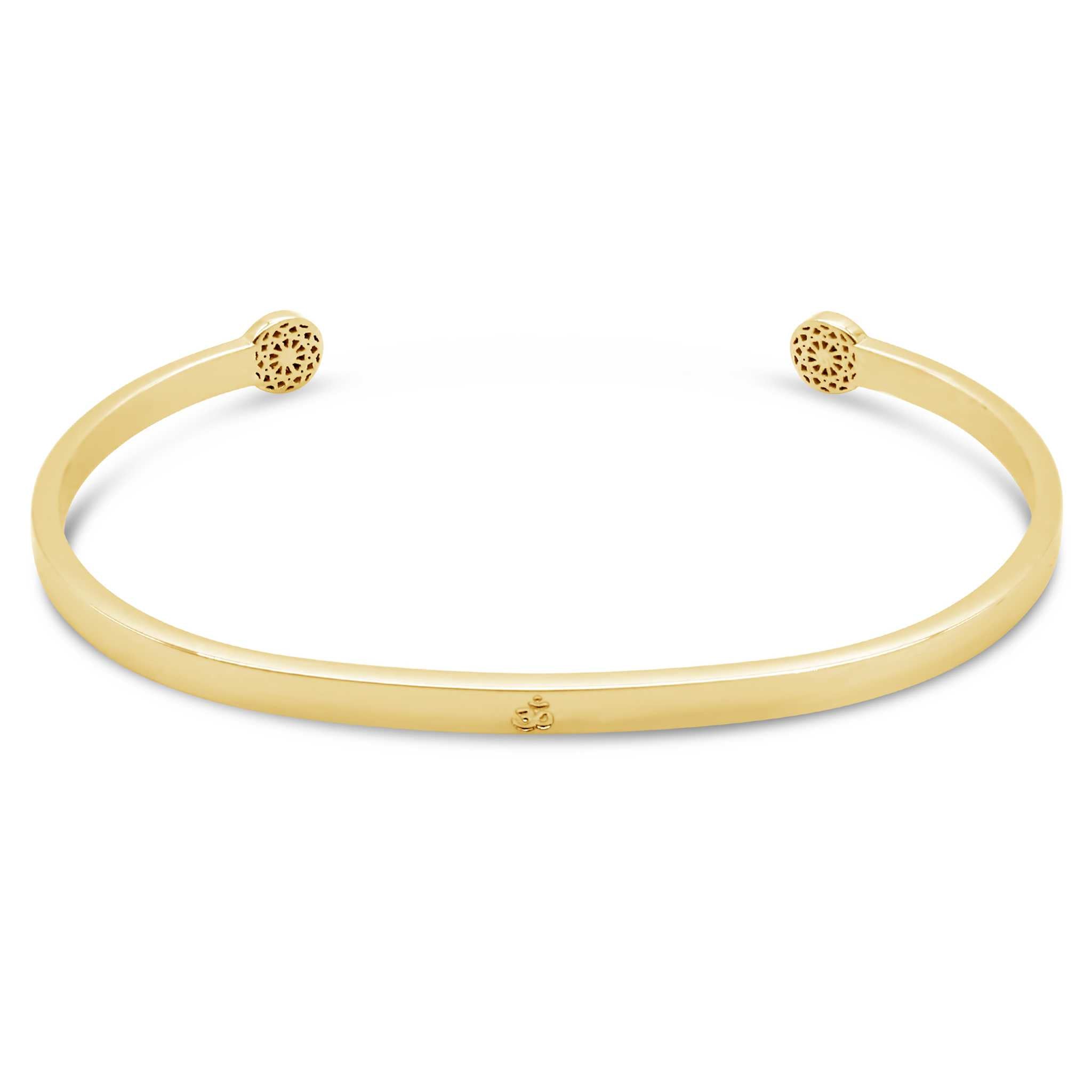 OM-Symbol - Blind Armreif Simple Pledge