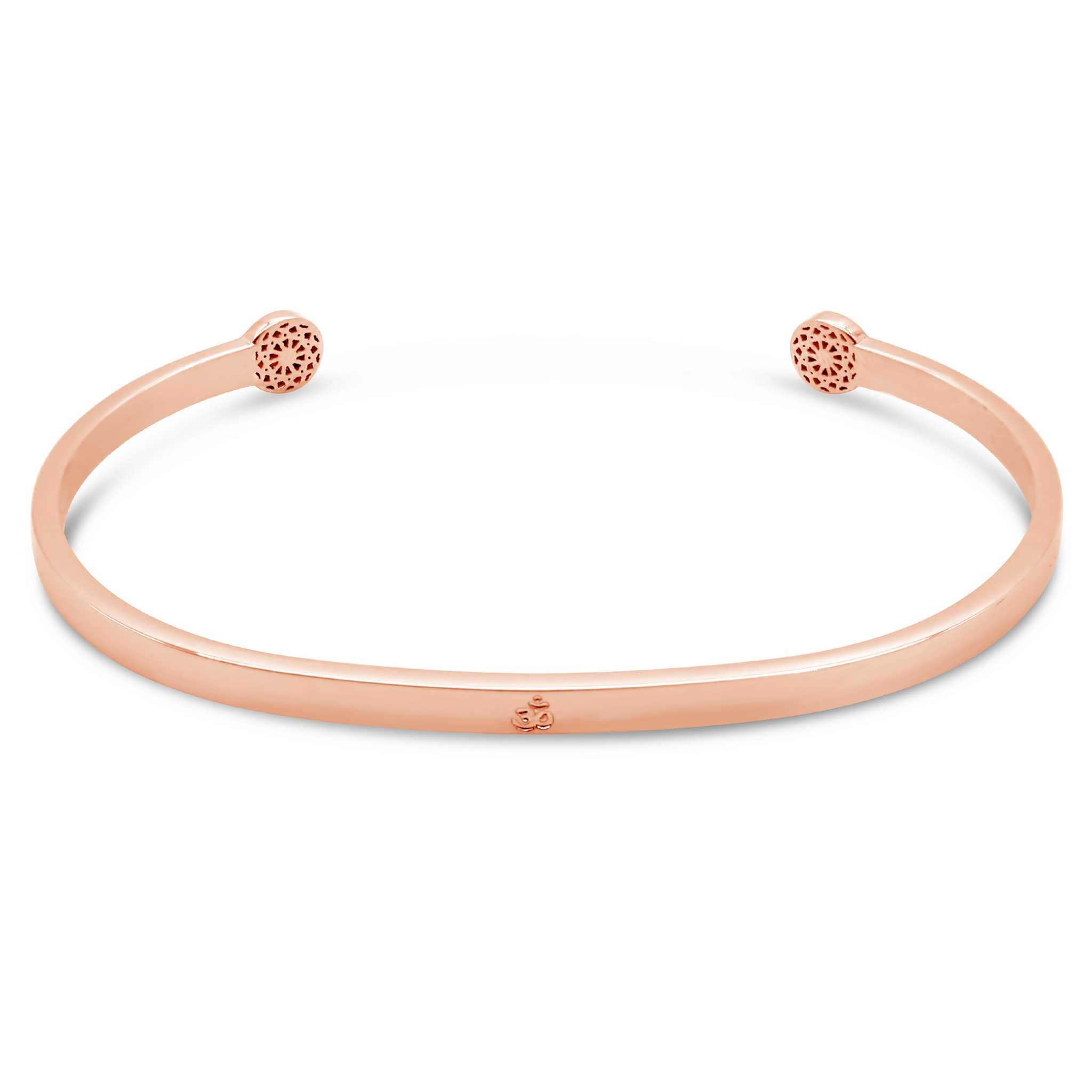 OM-Symbol - Blind Armreif Simple Pledge