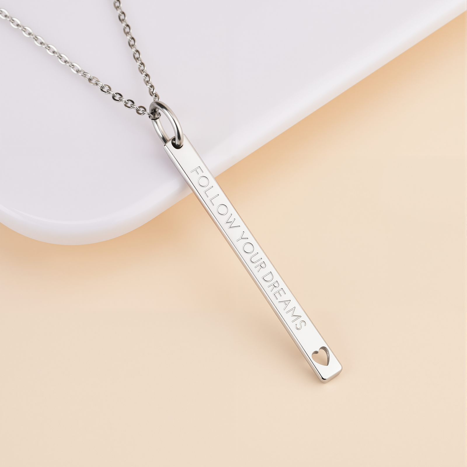 Follow your Dreams Stab-Halskette