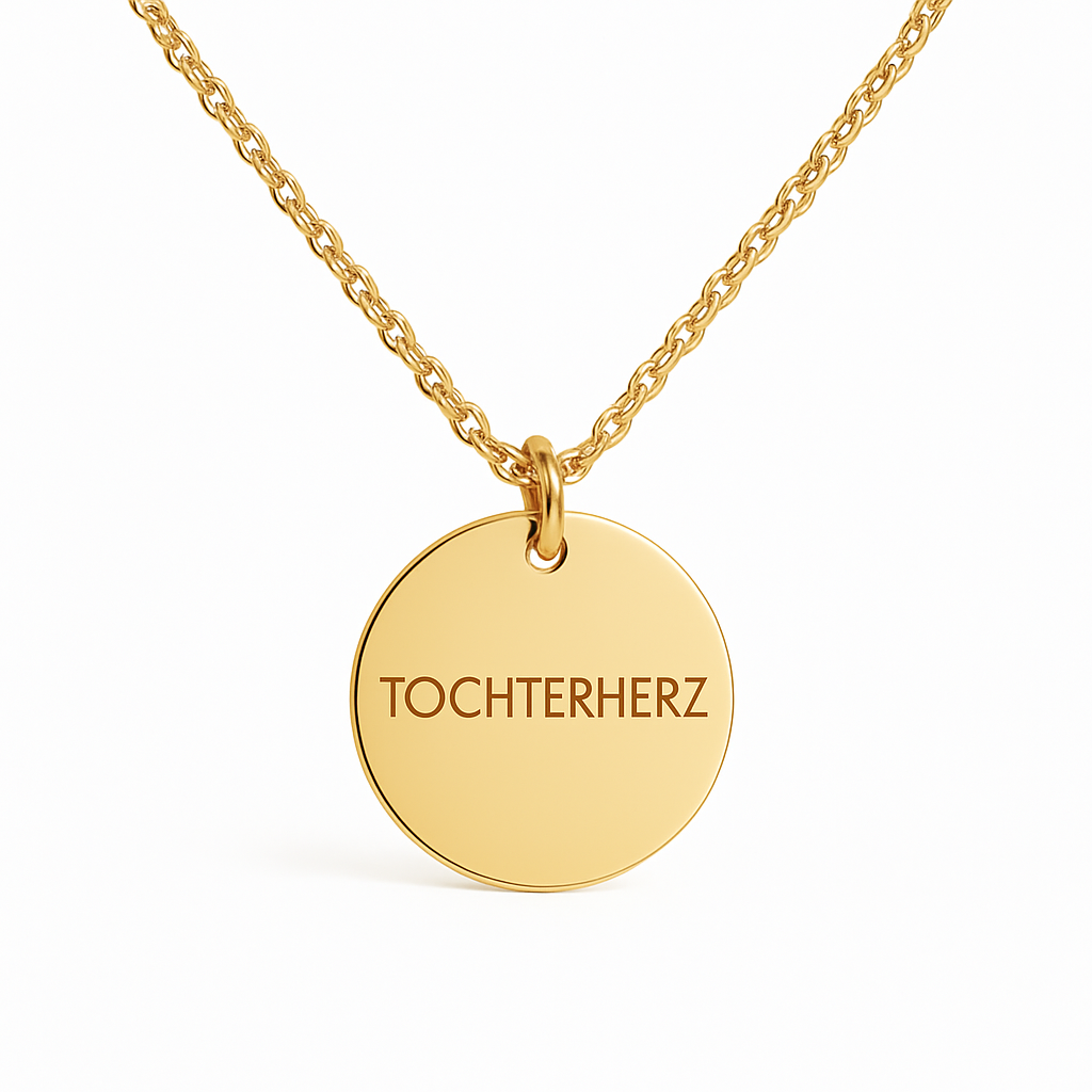 Tochterherz Coin Halskette
