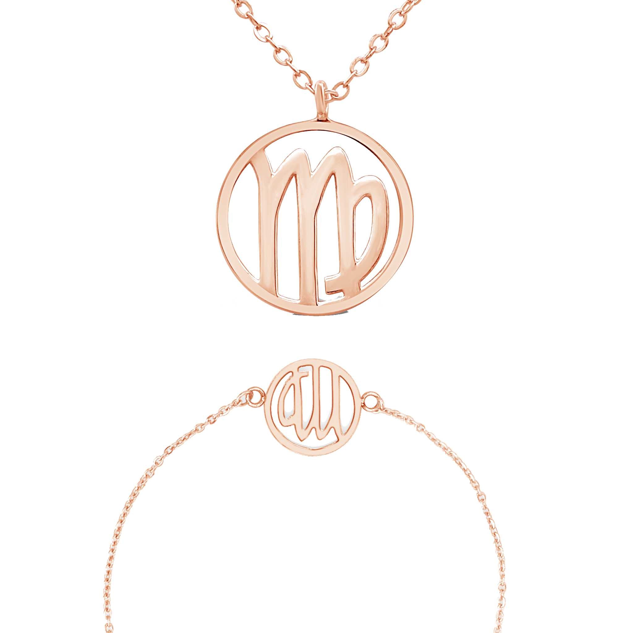 Sternzeichen „Jungfrau“ - Halskette & Armband Set Bundle Simple Pledge