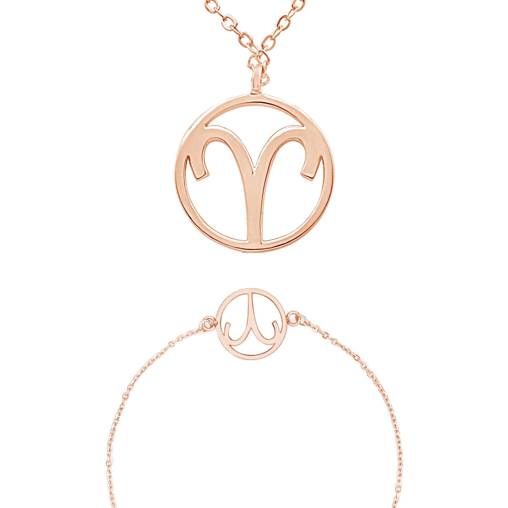 Sternzeichen „Widder“ - Halskette & Armband Set Bundle Simple Pledge