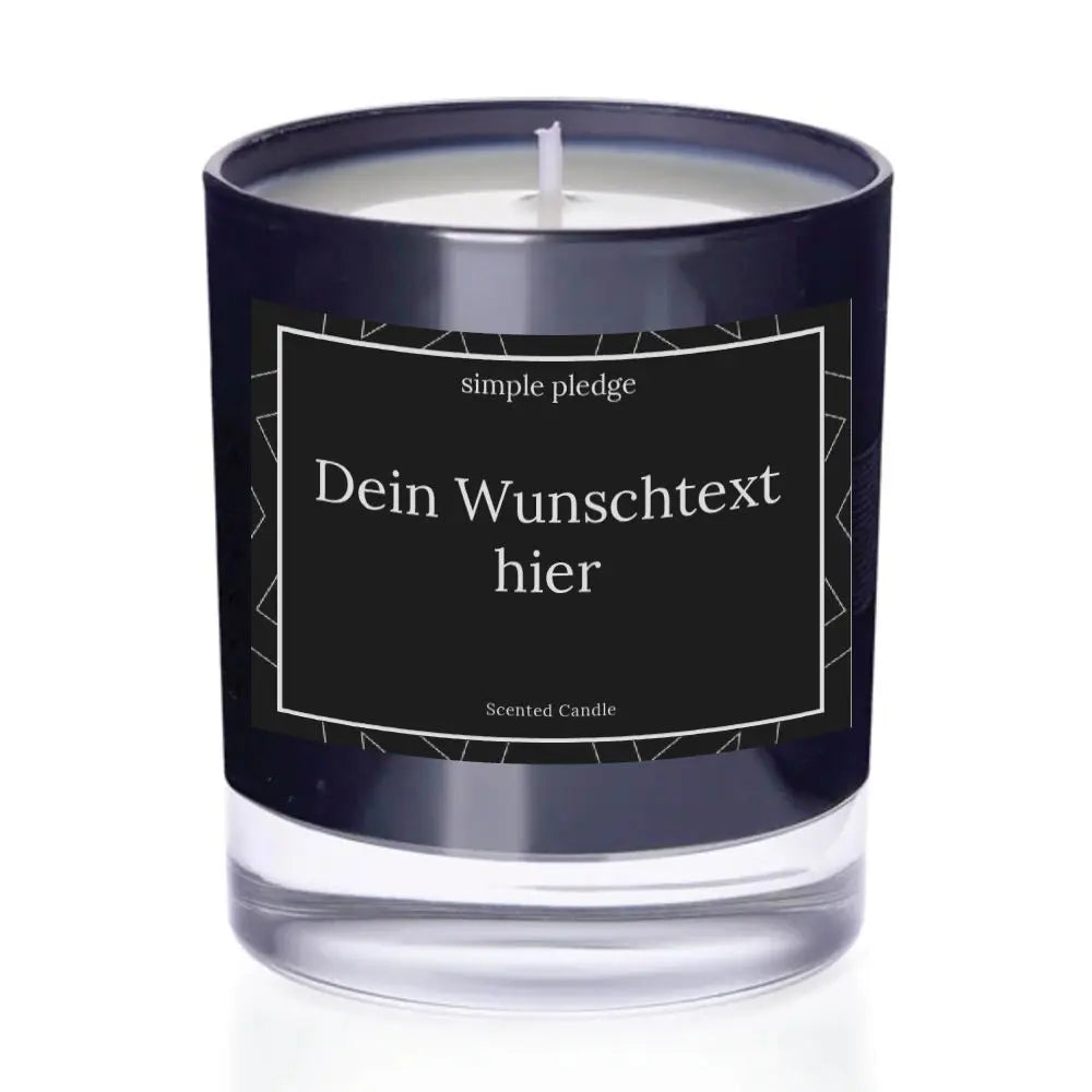 Personalisierte Duftkerze