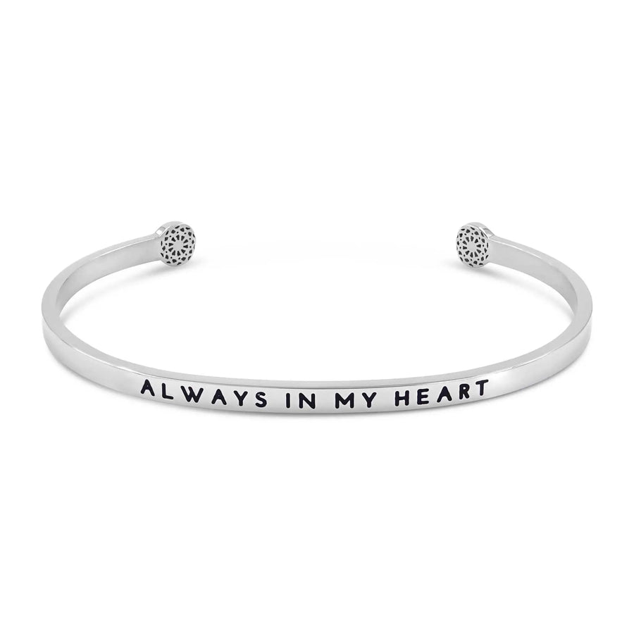 Always in my Heart Armreif Simple Pledge
