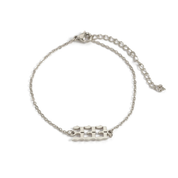 Angel Number 333 Angel Number Bracelet