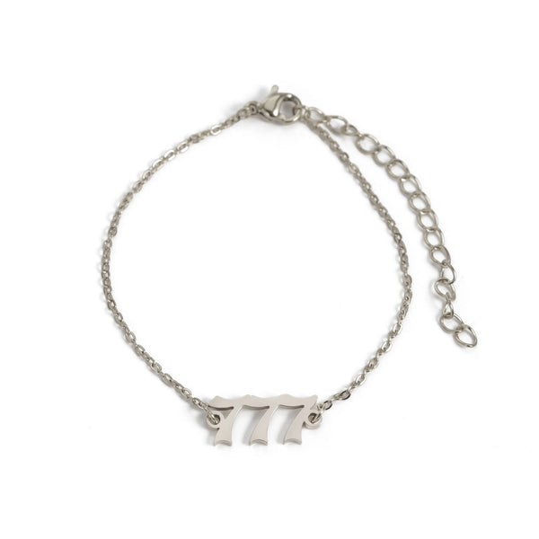 Angel Number 777 Angel Number Bracelet