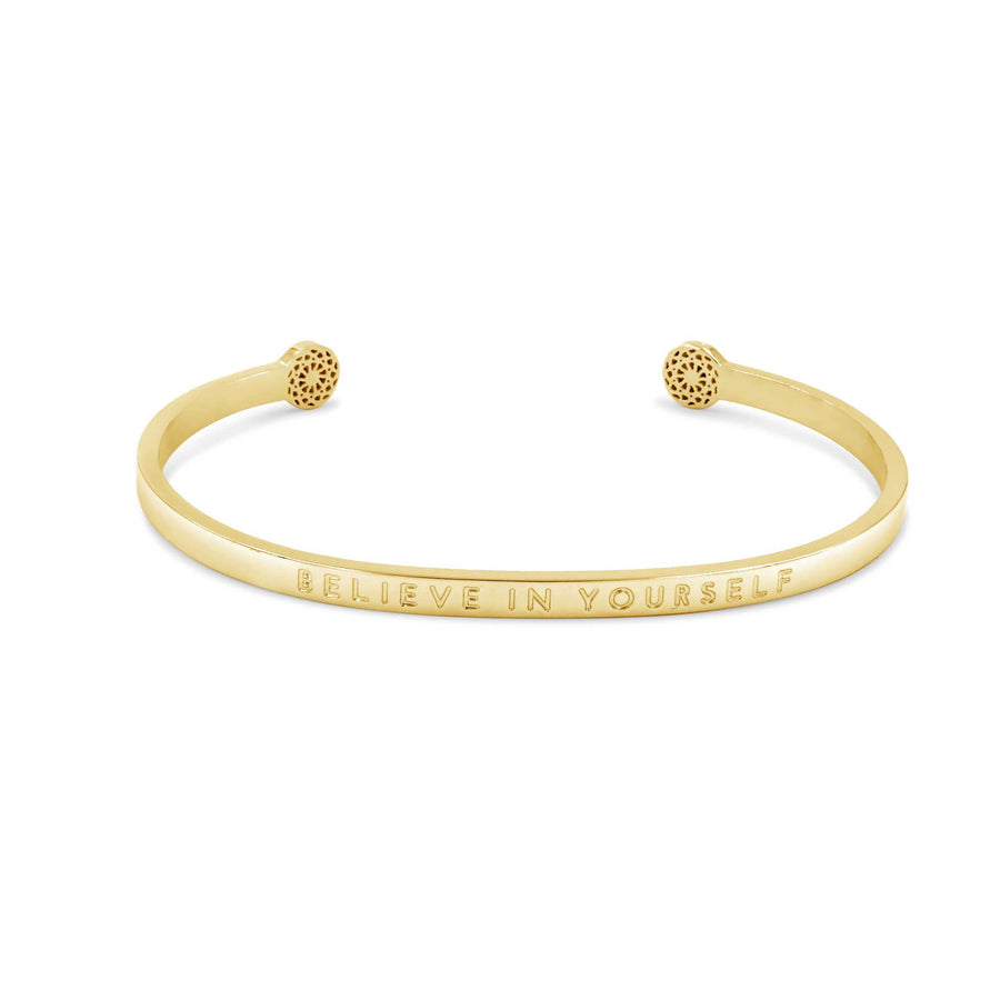Believe in Yourself - Blind Armreif Simple Pledge