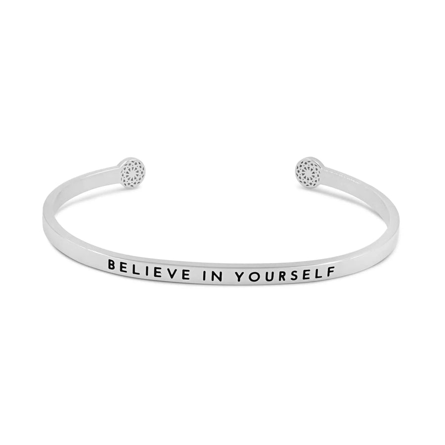Believe in Yourself Armreif Simple Pledge