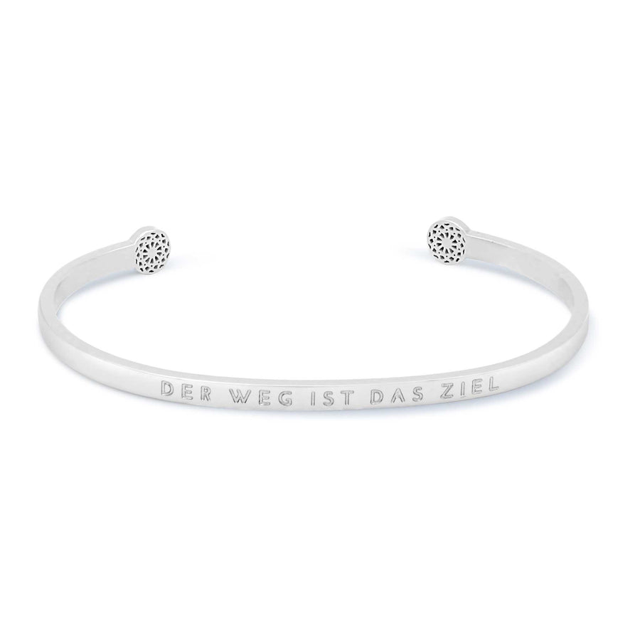 Der Weg ist das Ziel - Blind Armreif Simple Pledge