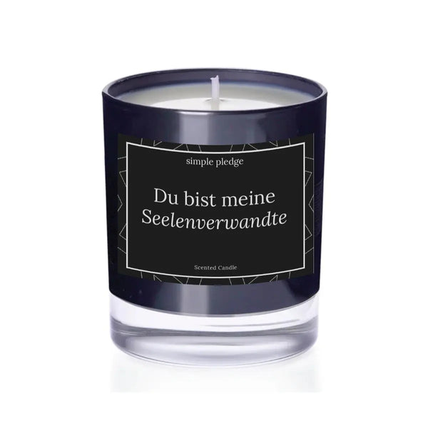 Du bist meine Seelenverwandte - Duftkerze