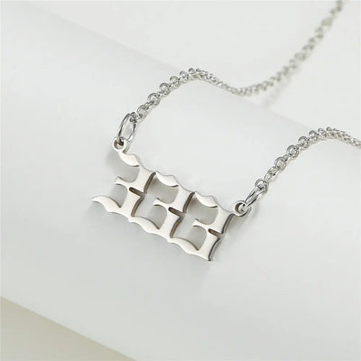 Angel Number 333 Angel Number Necklace