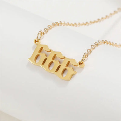 Angel Number 666 Angel Number Necklace