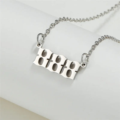 Angel Number 888 Angel Number Necklace