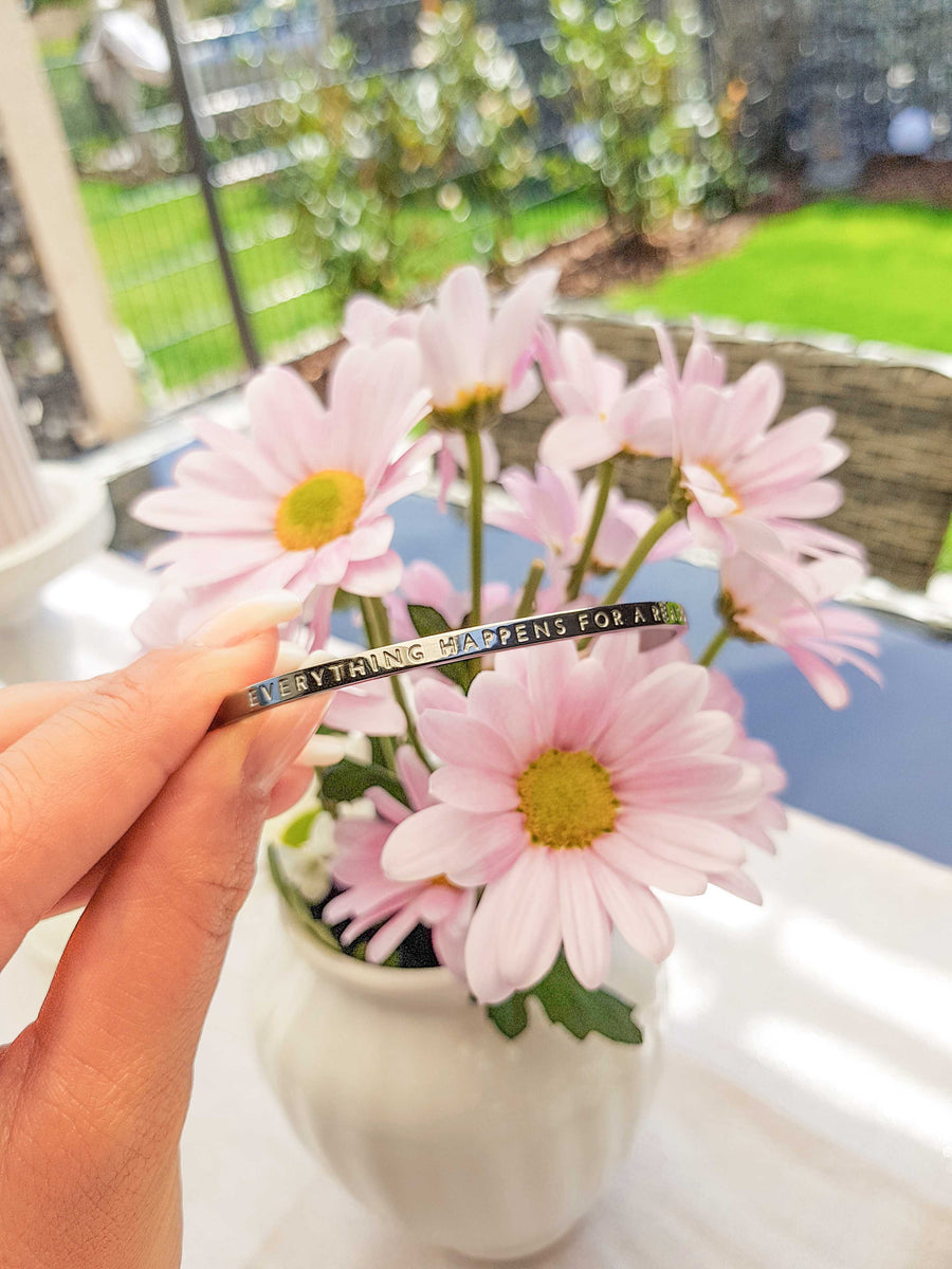 Everything Happens for a Reason - Blind Armreif Simple Pledge