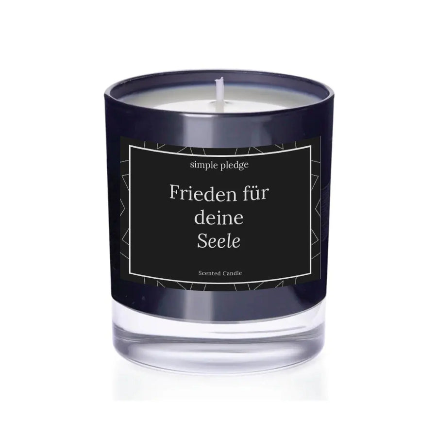 Frieden für deine Seele - Duftkerze Duftkerze mit Spruch Simple Pledge