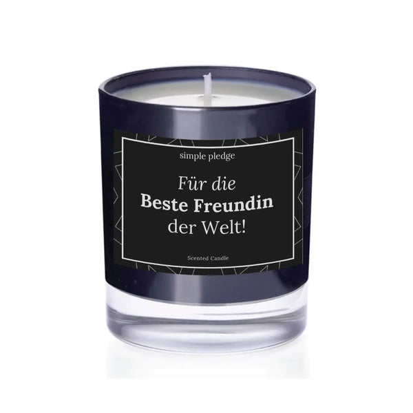 Für die Beste Freundin der Welt! - Duftkerze