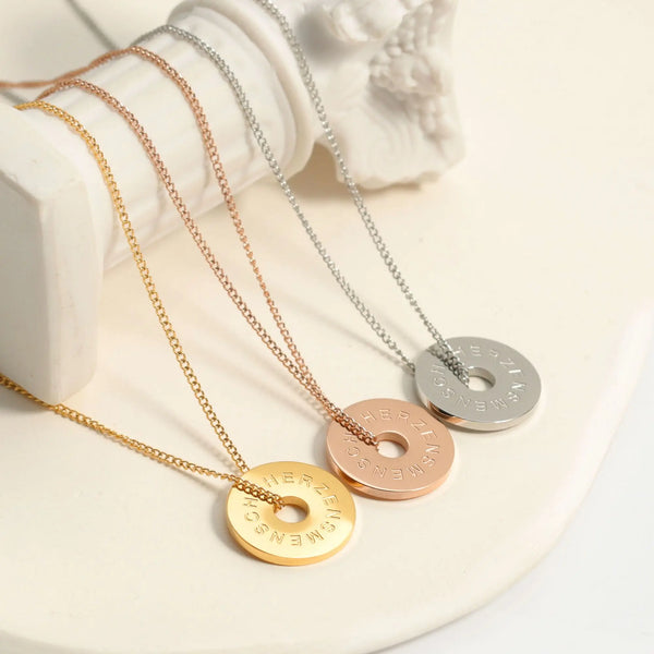HEART PERSON - Circle Necklace