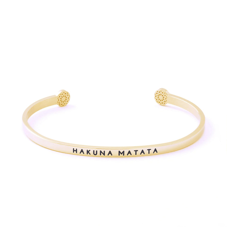Hakuna Matata Armreif Simple Pledge