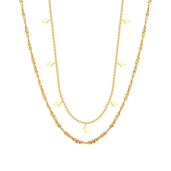 Lara necklace with small pendants