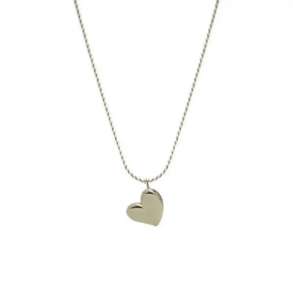 Mila necklace with heart pendant