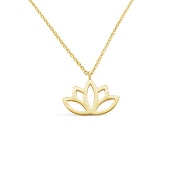 Halskette „Lotus“ Halskette Simple Pledge